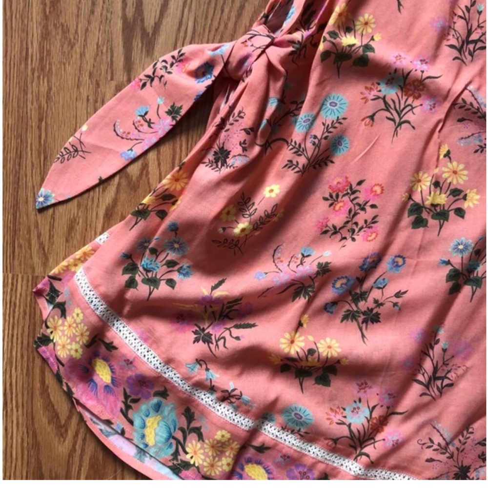 Spell & the gypsy peach floral skirt with bows - Picture 4 of 4